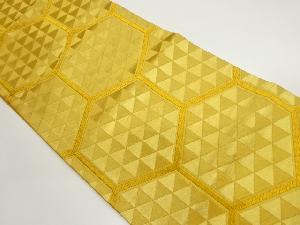 亀甲・鱗模様織出し袋帯